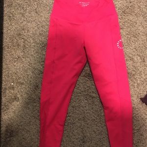 Bcbgeneration hot pink leggings size medium